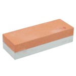 Barber razor and knives sharpening / polishing stone, granulation 400 - 1500, red - white